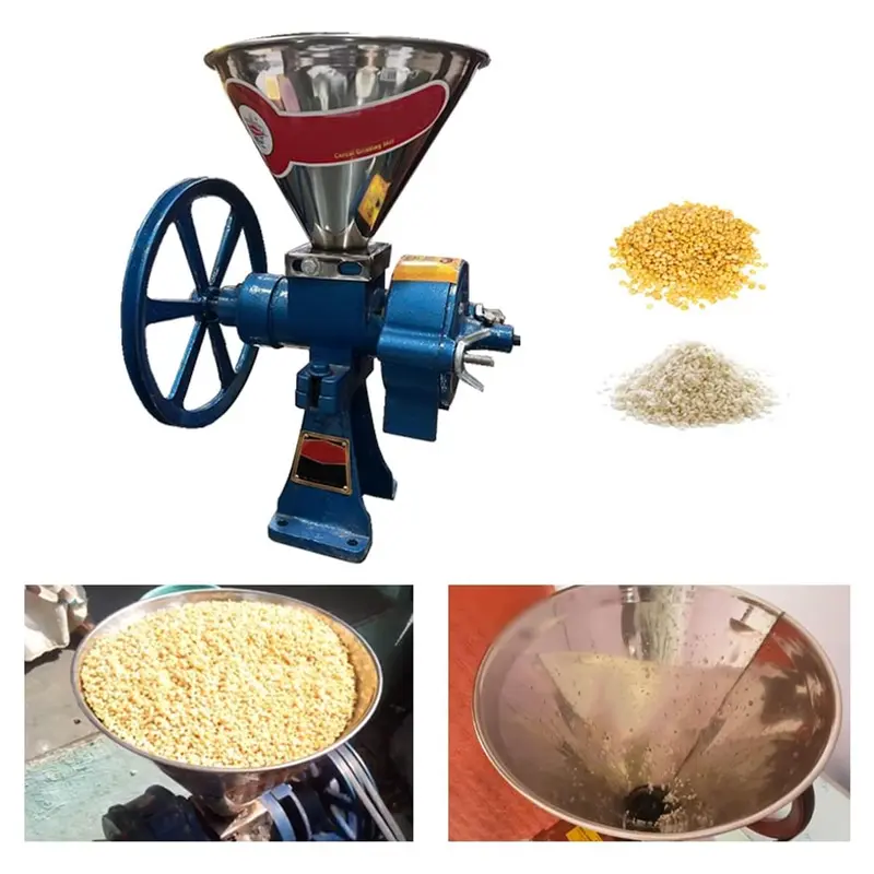 Kalsi Cereal Grinding Mill Without Motor - with SS Hopper